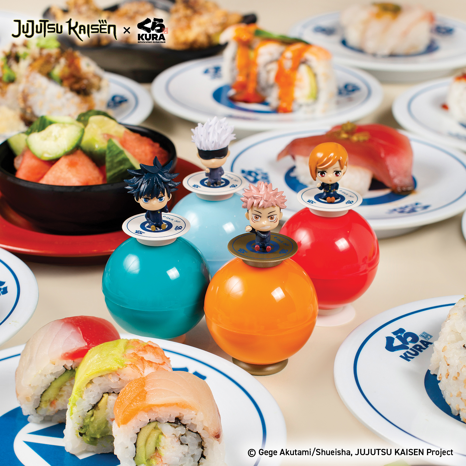 Photo by Emily J. Davis_Jujutsu Kaisen x Kura Sushi Bikkura Pon Prize Collection_Figurines 2