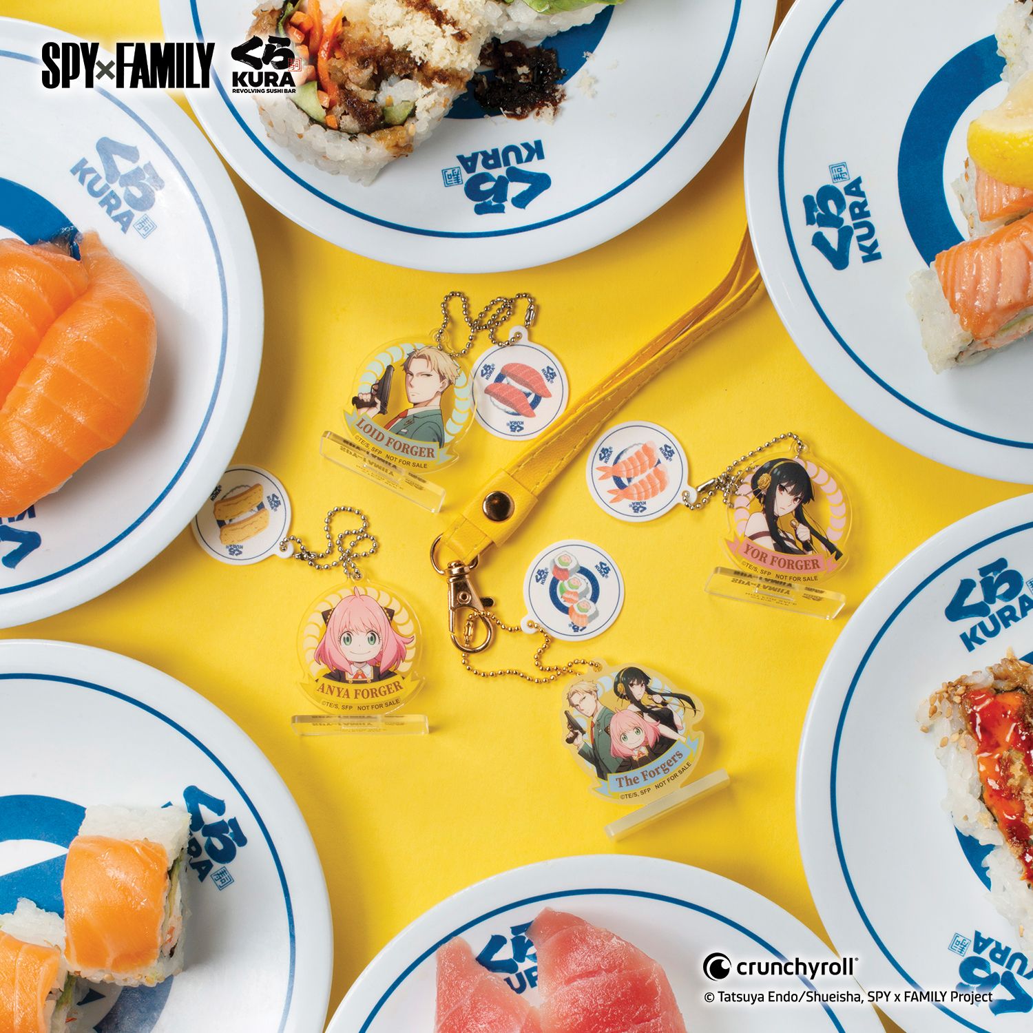 Photo by Emily J. Davis_SPY x FAMILY Bikkura Pon Prize Collection_Acrylic Stand Keychains_3