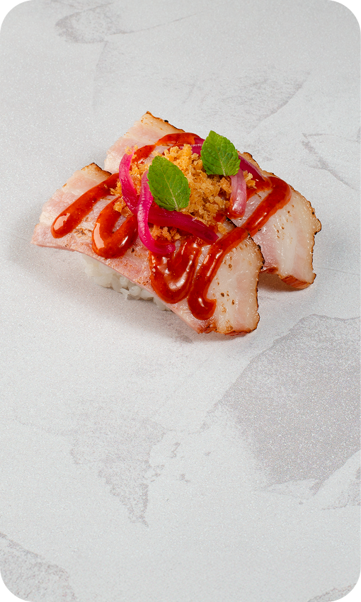 Spicy Glazed Sakura Bacon