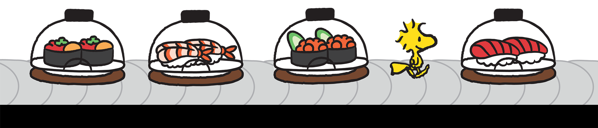 Peanuts™ x Kura Sushi Bikkura Pon Collaboration