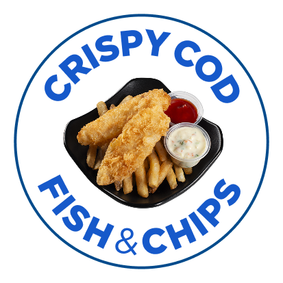 Crispy Cod Fish & Chips