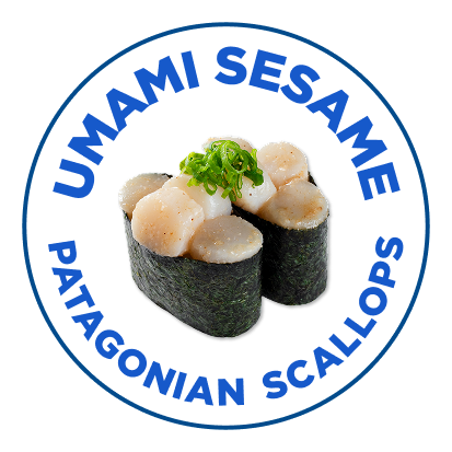 Umami Sesame Patagonian Scallops